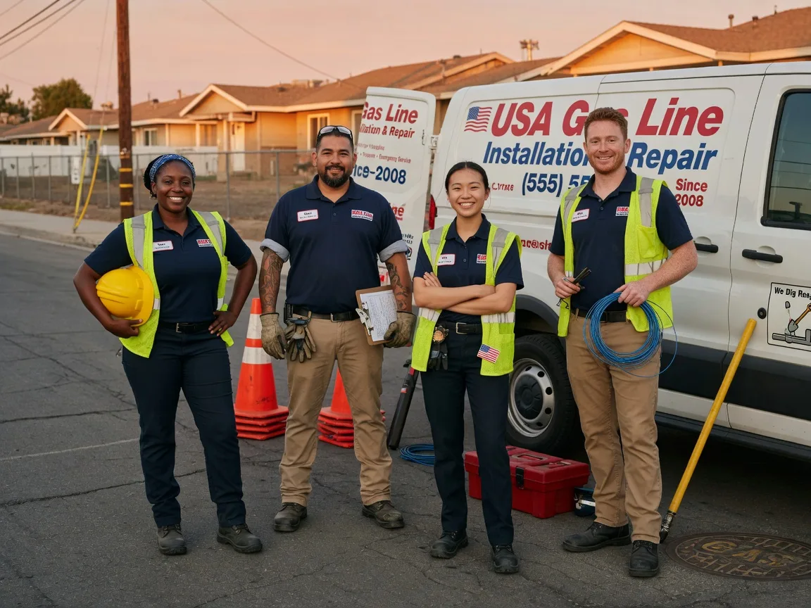 Gas Line Installation company in Leland, MS